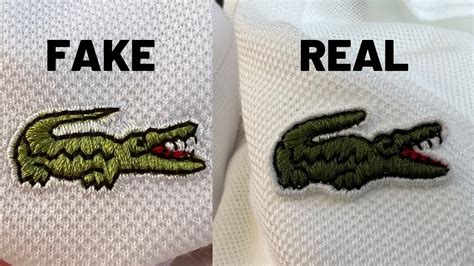 lacoste shopping bag original vs fake|is lacoste a scam.